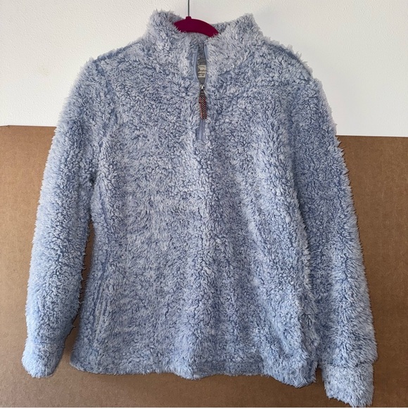 Weatherproof Cozy Blue Fleece Jacket size Medium - Picture 1 of 5